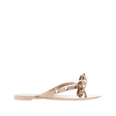 VALENTINO GARAVANI 36 rockstud rubber thong slides