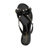 VALENTINO GARAVANI 36 rockstud rubber thong slides