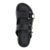 fayence leather double-strap sandals