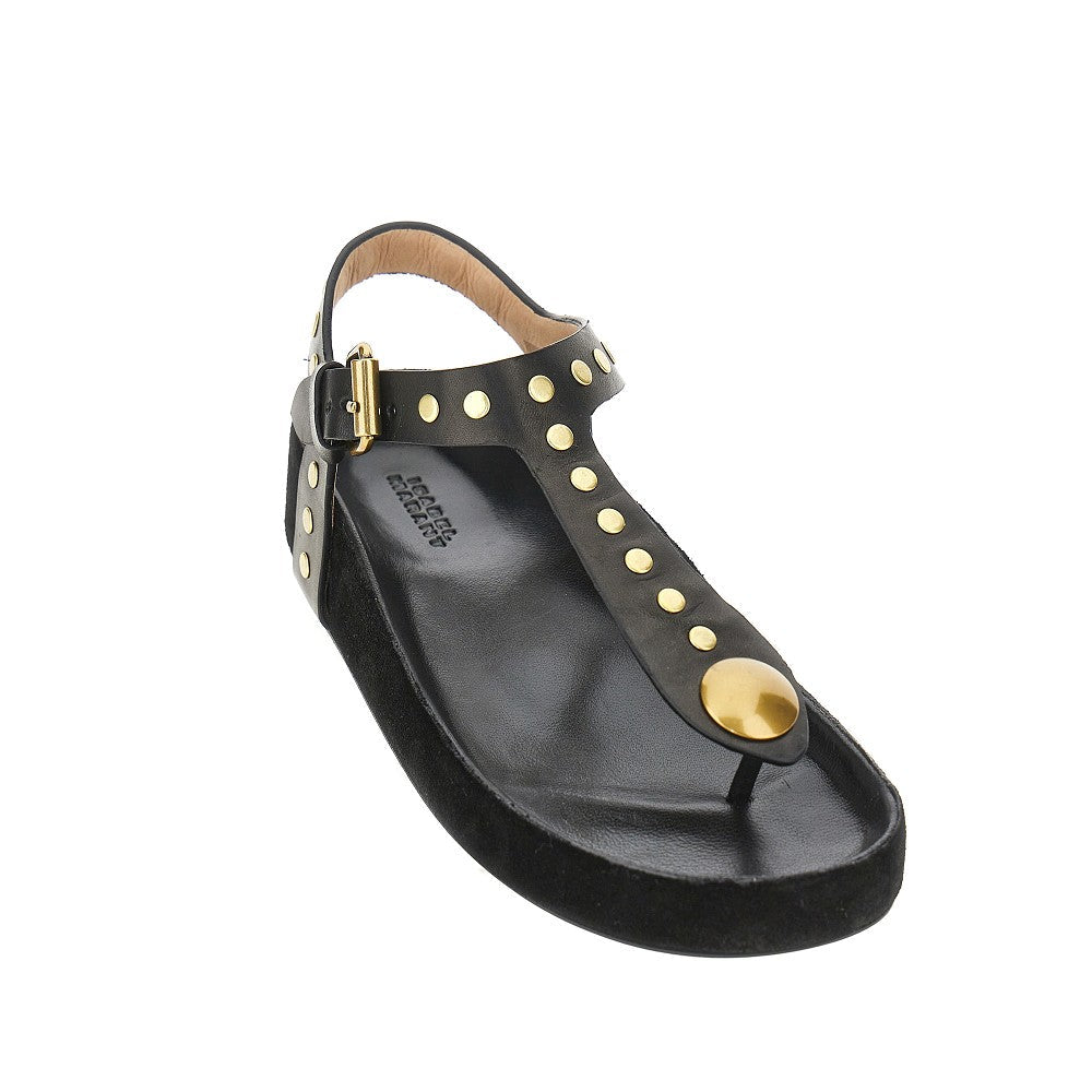 ISABEL MARANT 36 enore leather thong sandals
