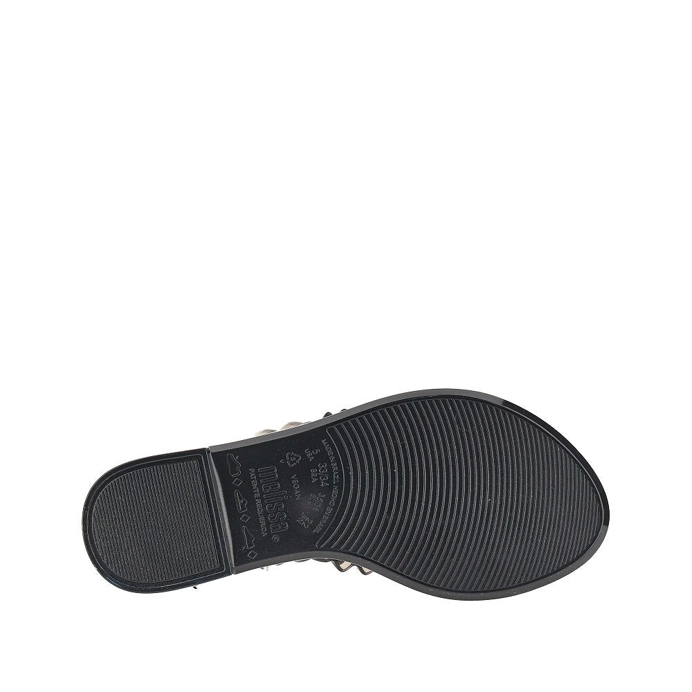 ganni x melissa rubber thong slides