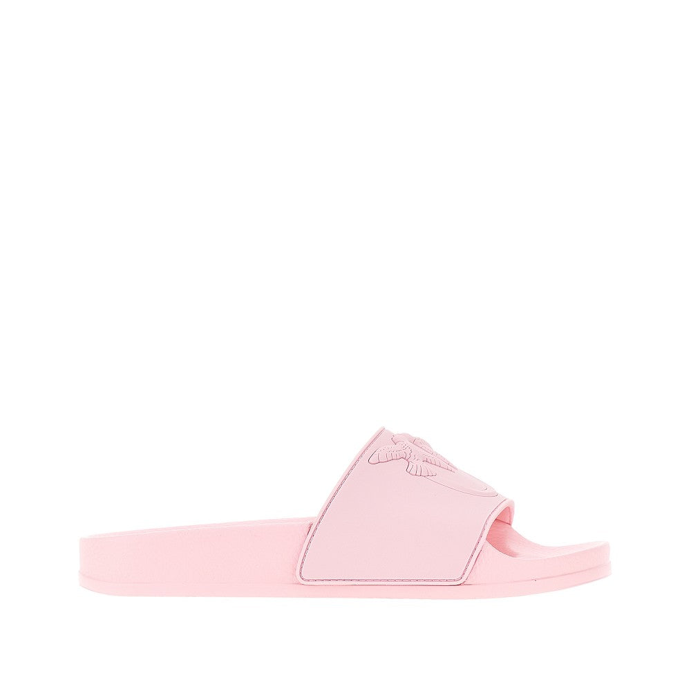 PINKO 36 love birds logo rubber slides