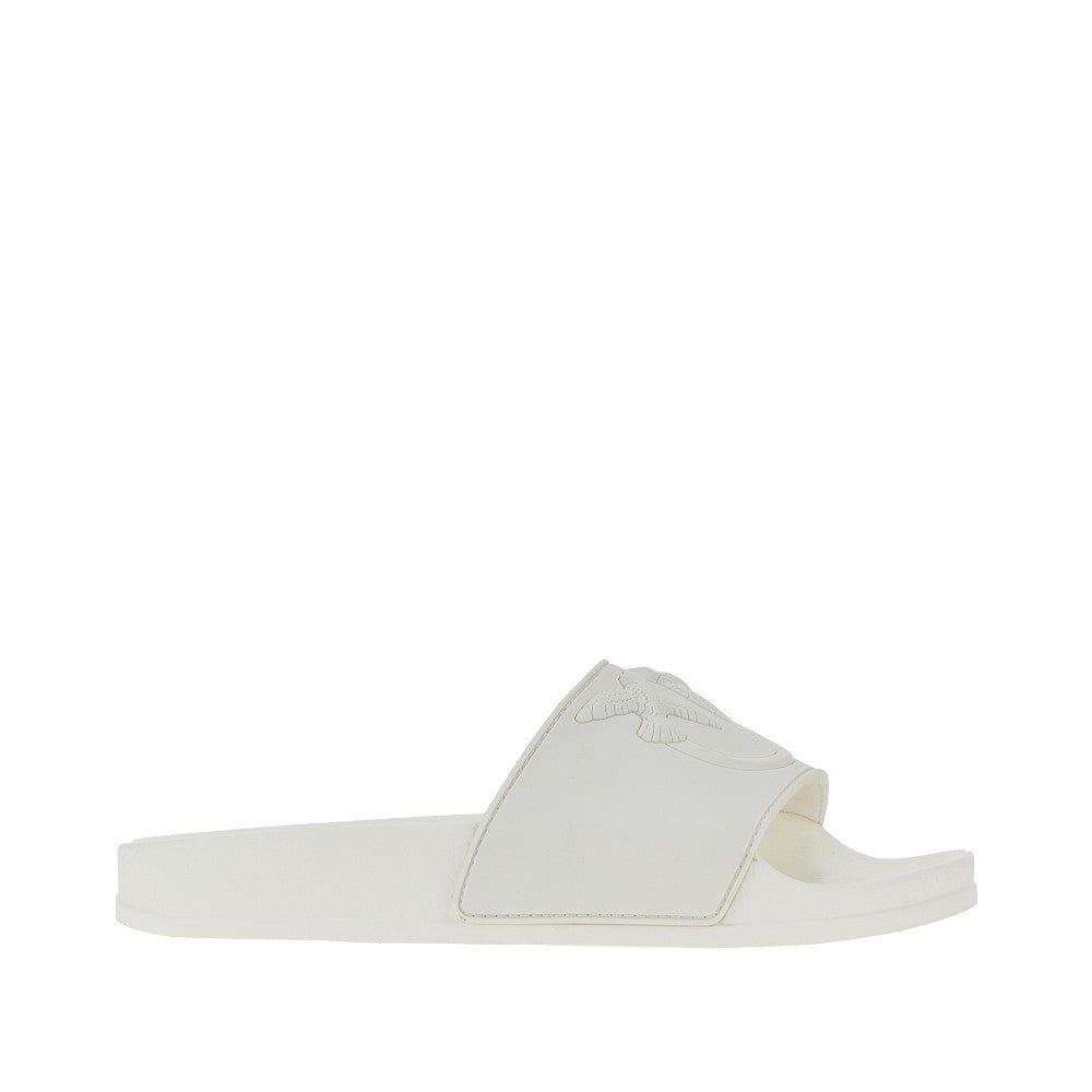 love birds logo rubber slides