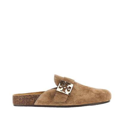 TORY BURCH 6 mellow suede leather mules