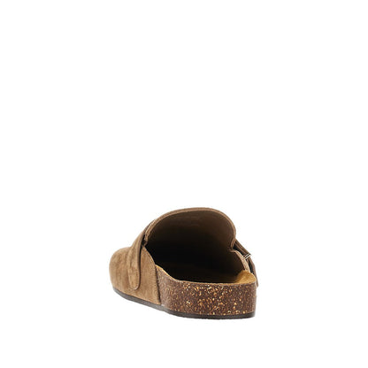 TORY BURCH 6 mellow suede leather mules