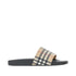 BURBERRY 41 check rubber slides