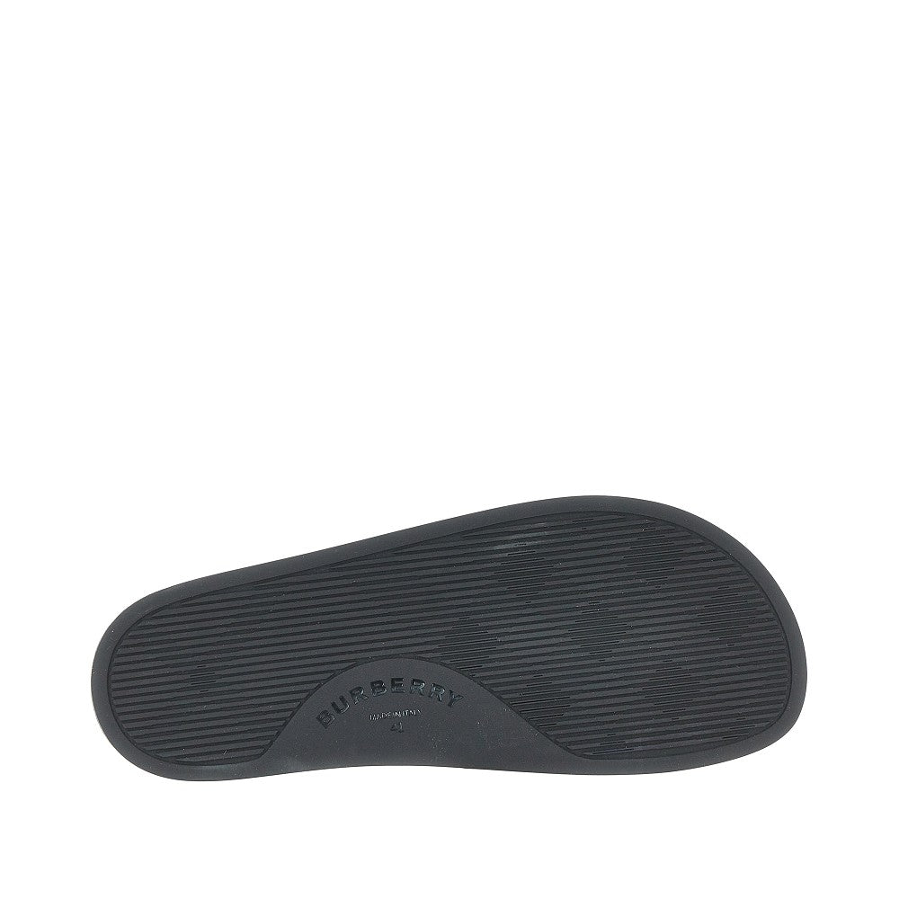 BURBERRY 41 check rubber slides