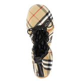 BURBERRY 36 fawn check&