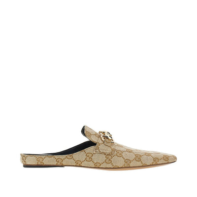original gg fabric ragazzo sabot