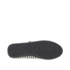 strass-embellished leather ballerinas