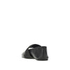 sliced square nappa leather ballerinas