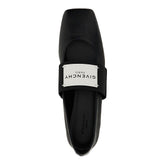 GIVENCHY 36 sliced square nappa leather ballerinas