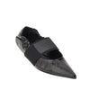 naplack leather crush ballet flats
