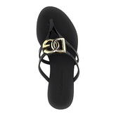 DOLCE&GABBANA 36 rubber thong slides