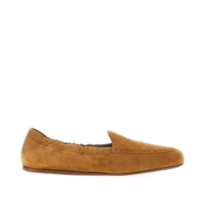rika suede leather loafers