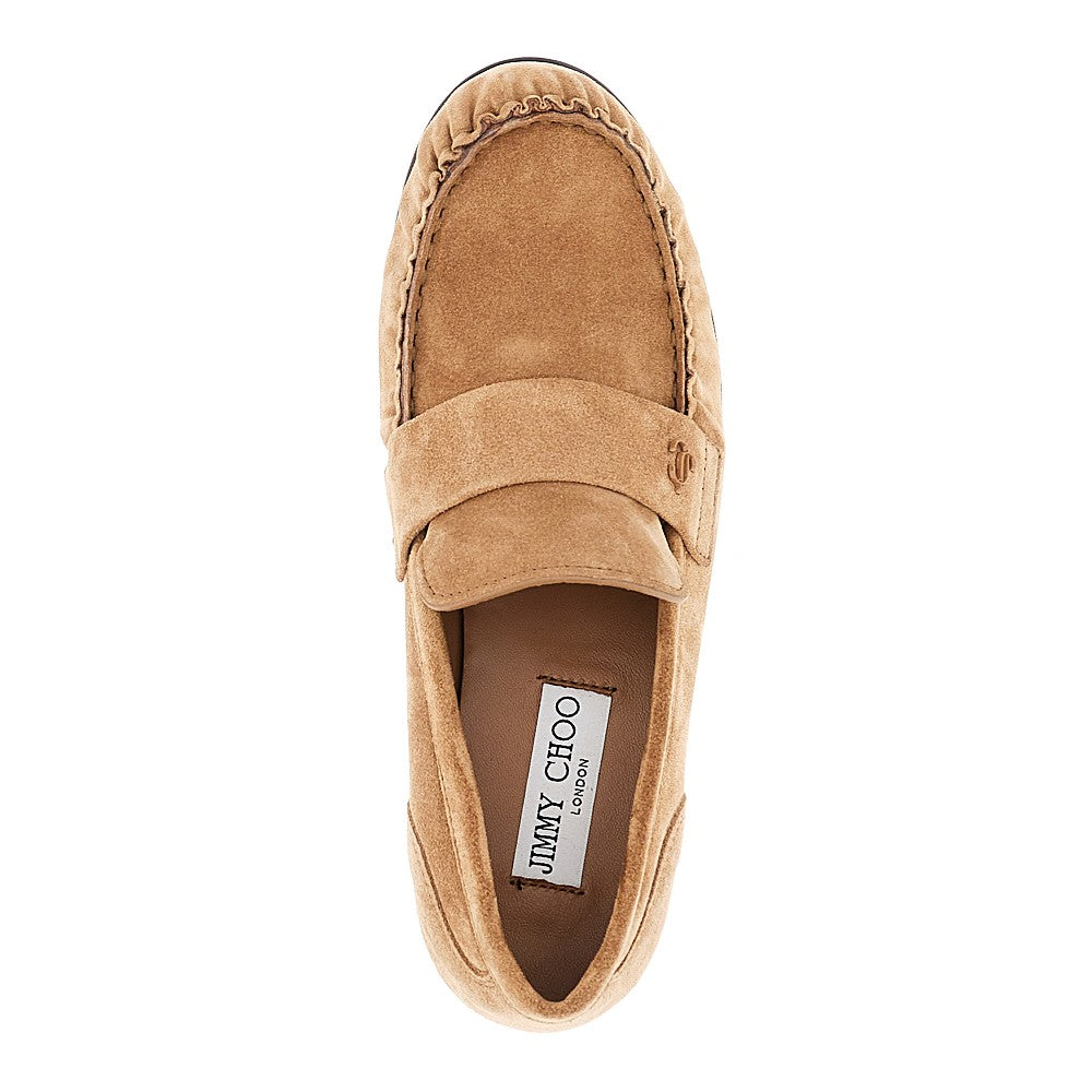 ellis suede leather loafers