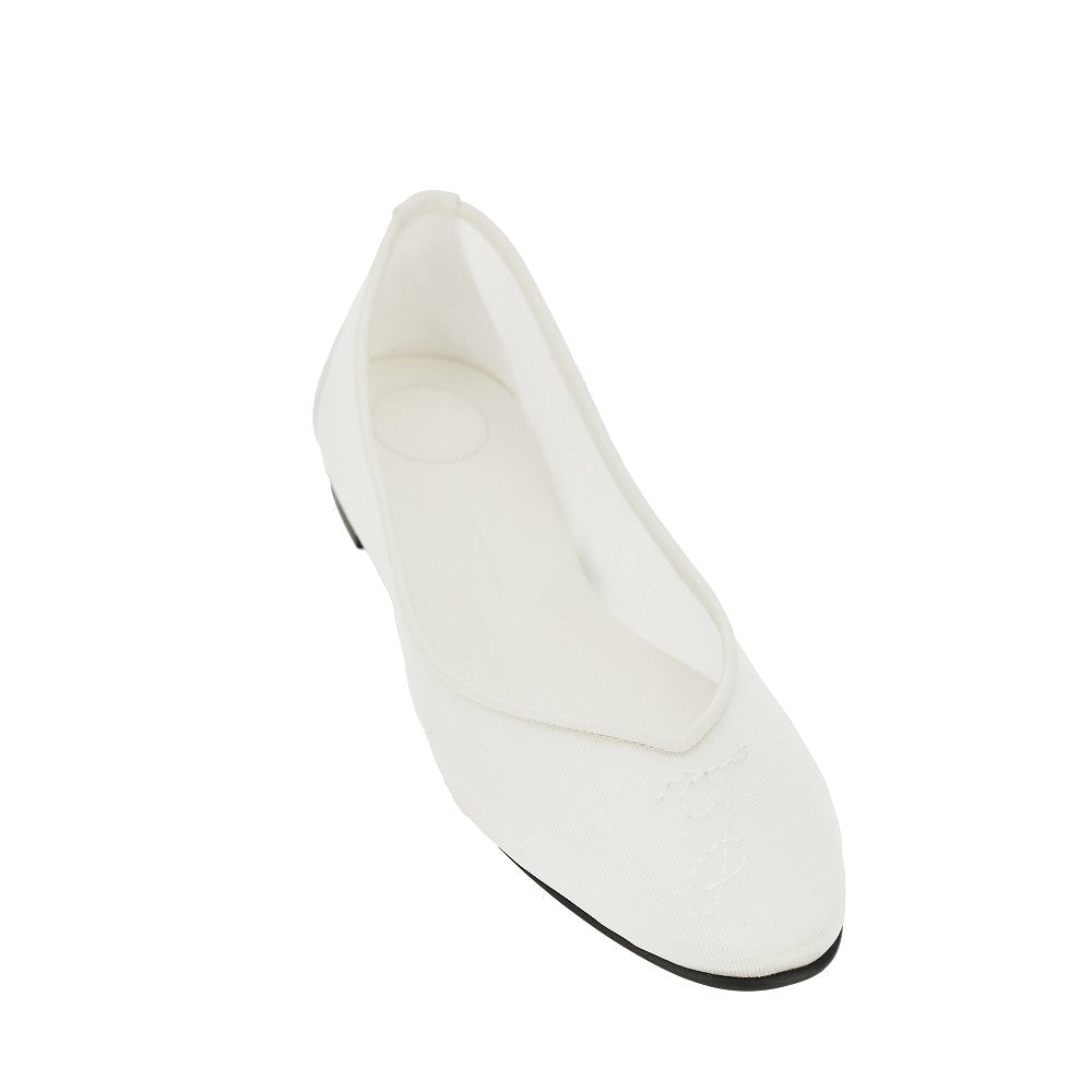 JACQUEMUS 36 ovalo mesh ballerinas