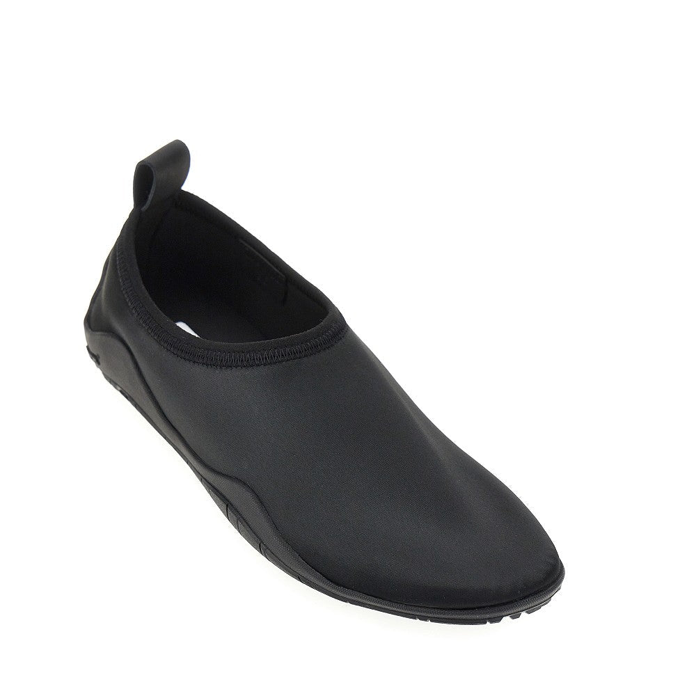 satin flat shoes
