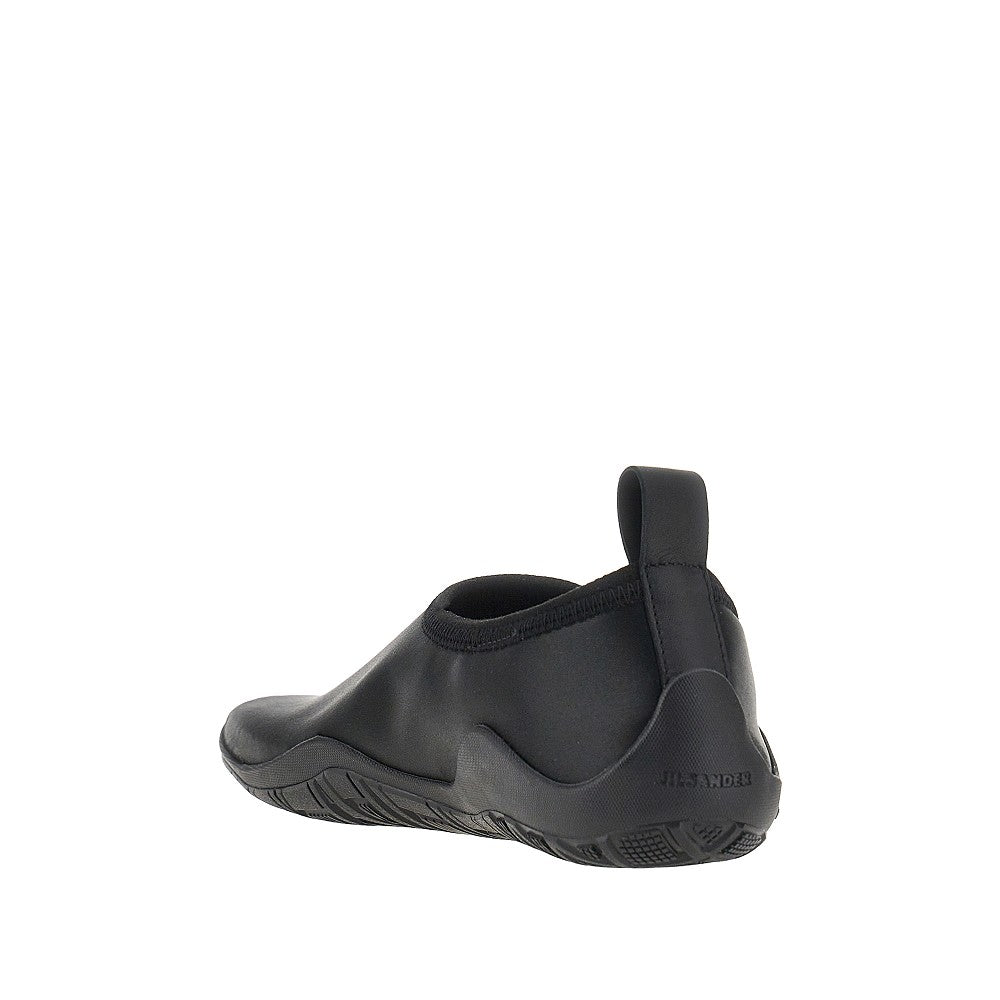 satin flat shoes