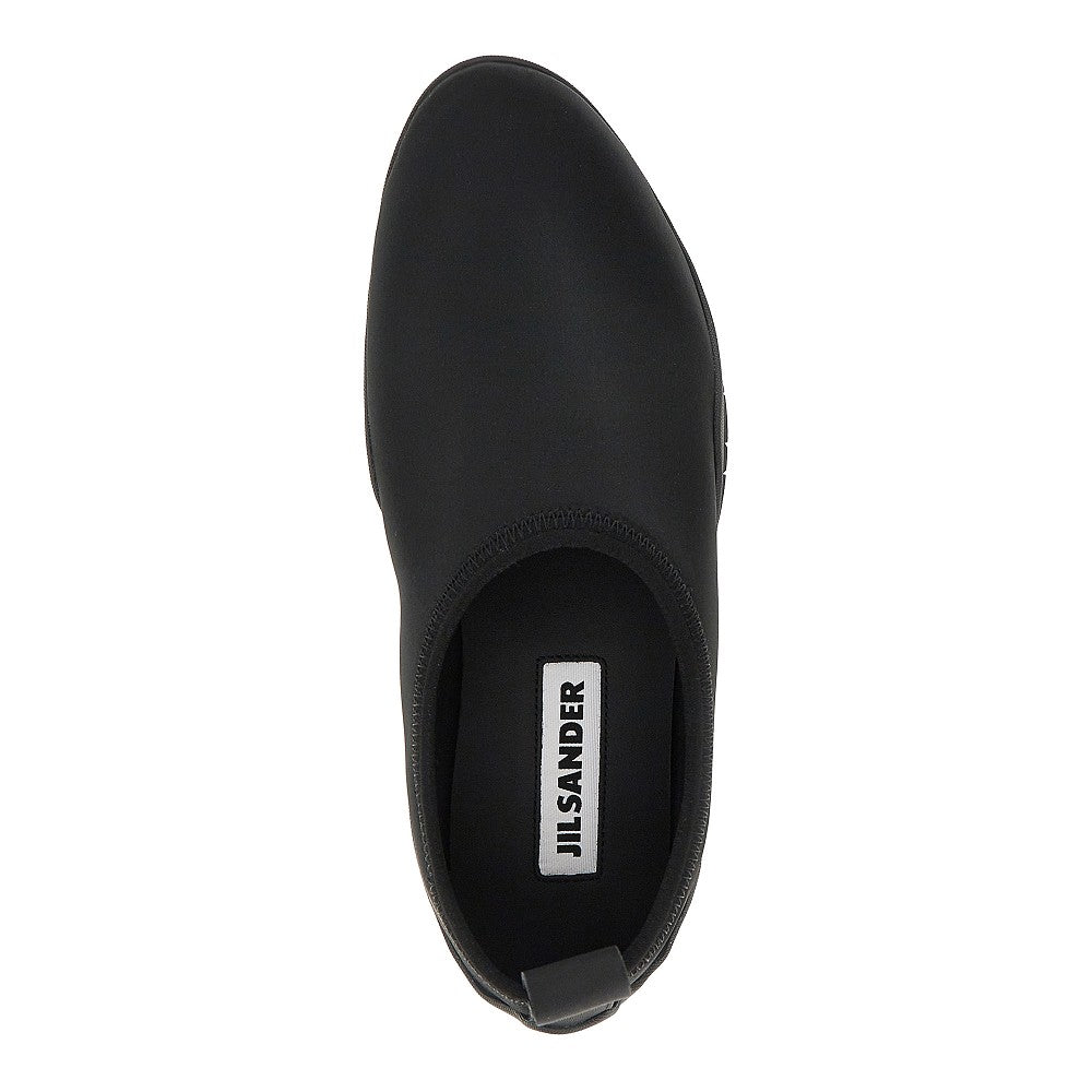 satin flat shoes
