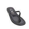 norah leather thong slides