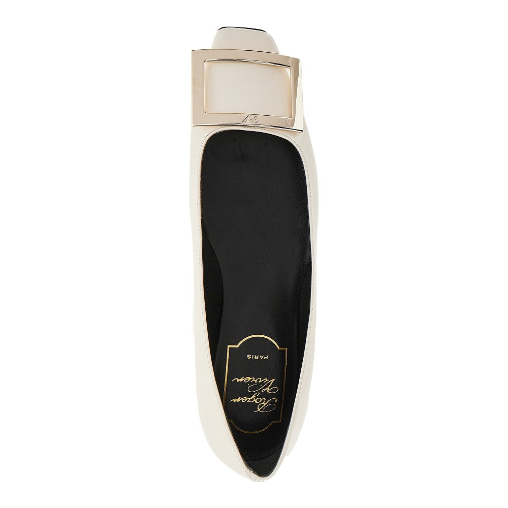 ROGER VIVIER 35+ trompette patent leather ballet flats