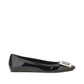 ROGER VIVIER 35+ trompette patent leather ballet flats