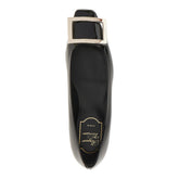 ROGER VIVIER 35+ trompette patent leather ballet flats