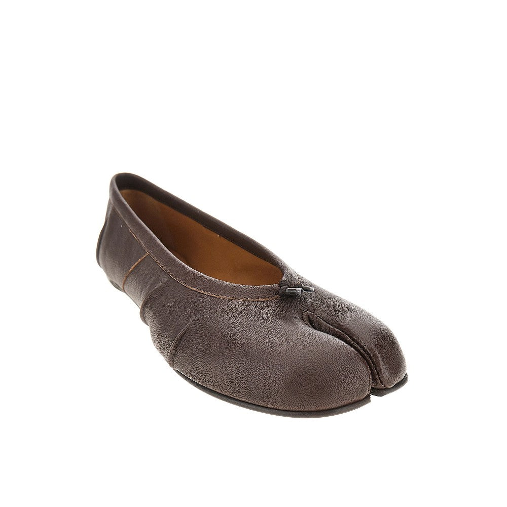 MAISON MARGIELA 36 leather tabi ballerinas
