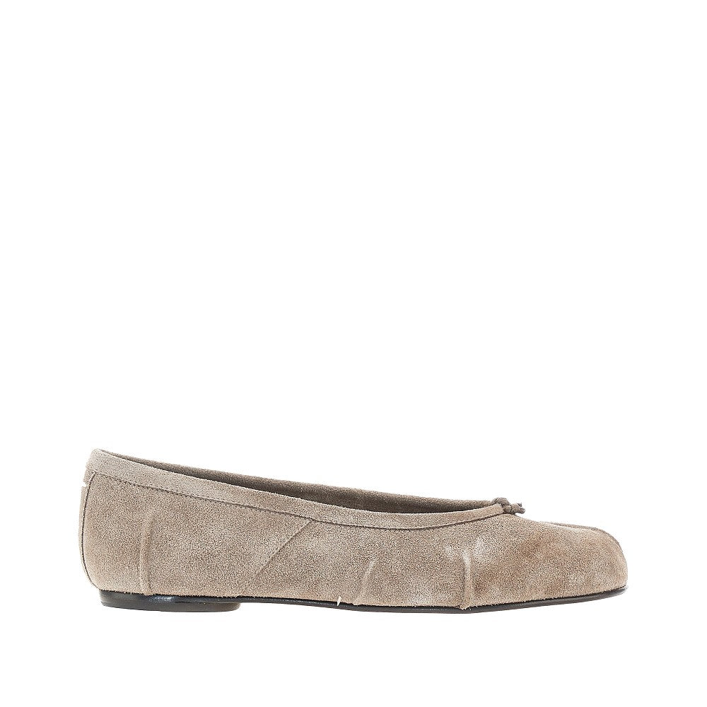 MAISON MARGIELA 36 suede leather tabi ballerinas