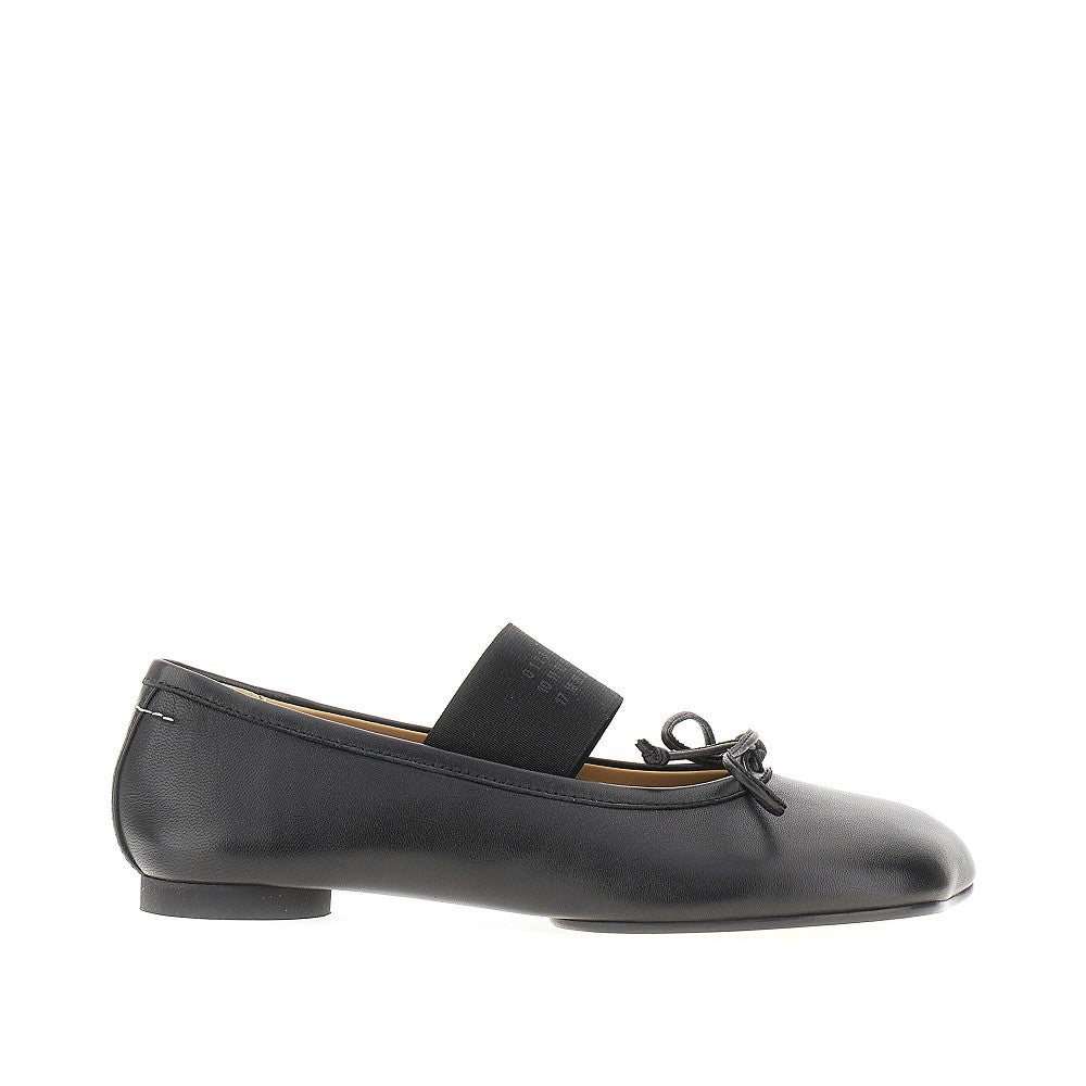 MM6 36 anatomic nappa leather ballet flats