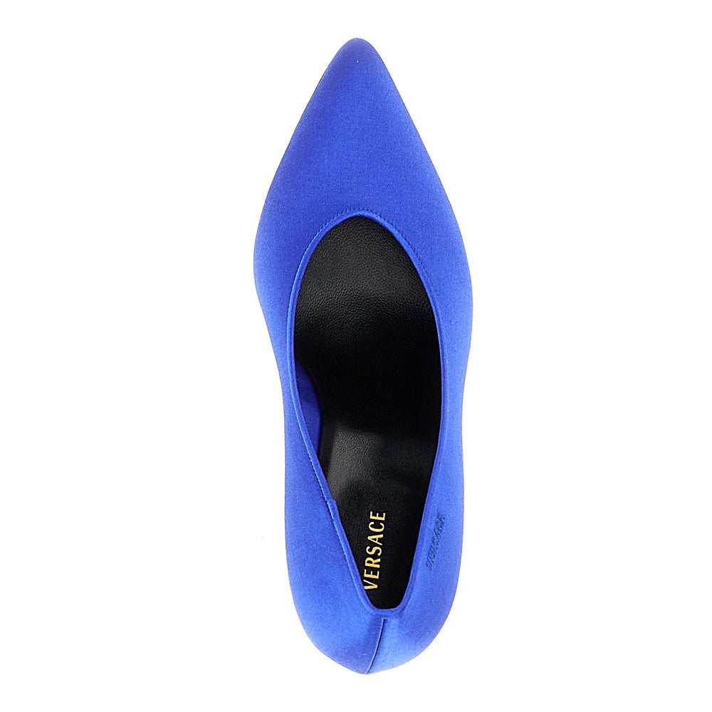 satin gianni pumps