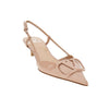 patent leather slingback pumps