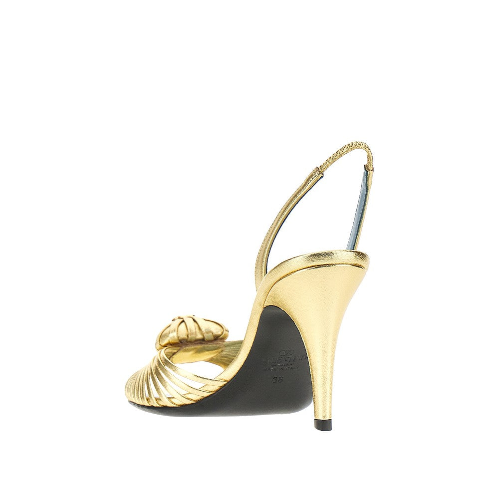 laminated nappa leather royal sandals