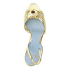 laminated nappa leather royal sandals
