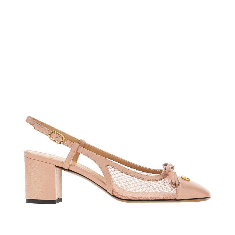 VALENTINO GARAVANI 36 valet du roi slingback décolleté