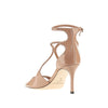 azia patent leather sandals