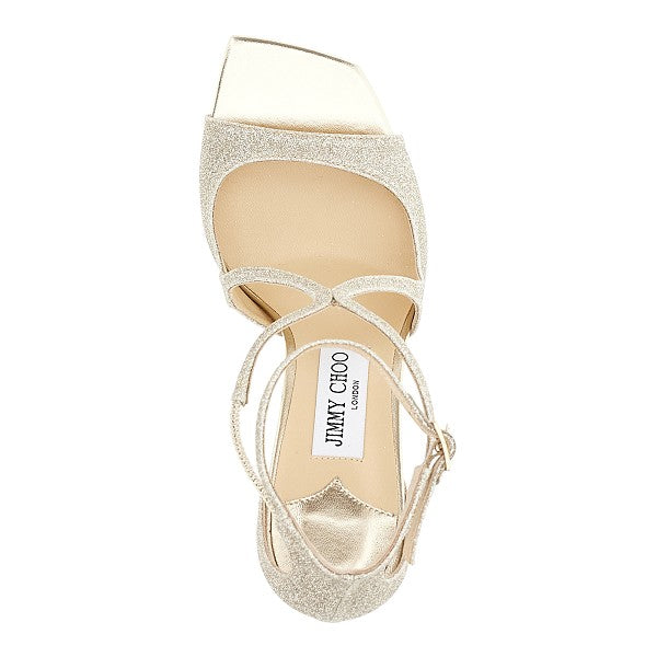 azia 95 glittered sandals