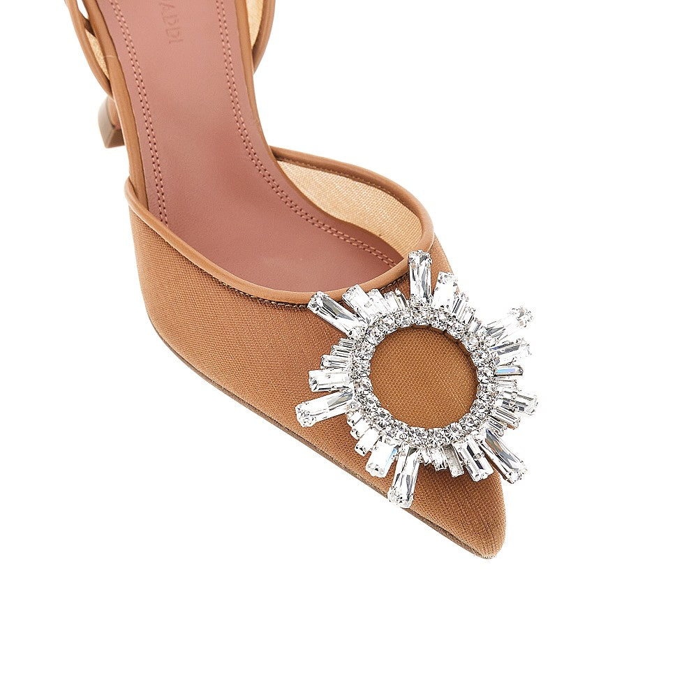 begum sling mesh slingback pumps