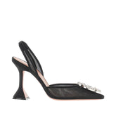 AMINA MUADDI 36+ begum sling mesh slingback pumps