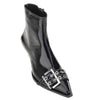 faux leather boots