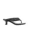ganni x melissa rubber thong heel