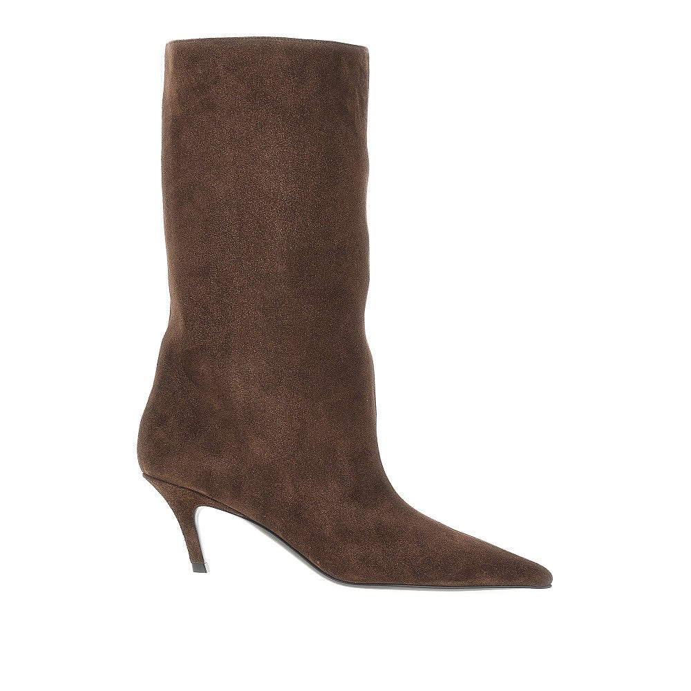 AMINA MUADDI 36 suede leather fiona boots