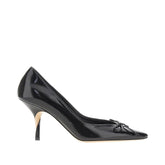 JACQUEMUS 37 tourni leather pumps