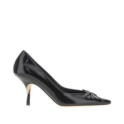 JACQUEMUS 37 tourni leather pumps