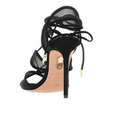 AQUAZZURA 36+ fatal attraction sandals