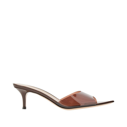 GIANVITO ROSSI 36 elle pvc mules