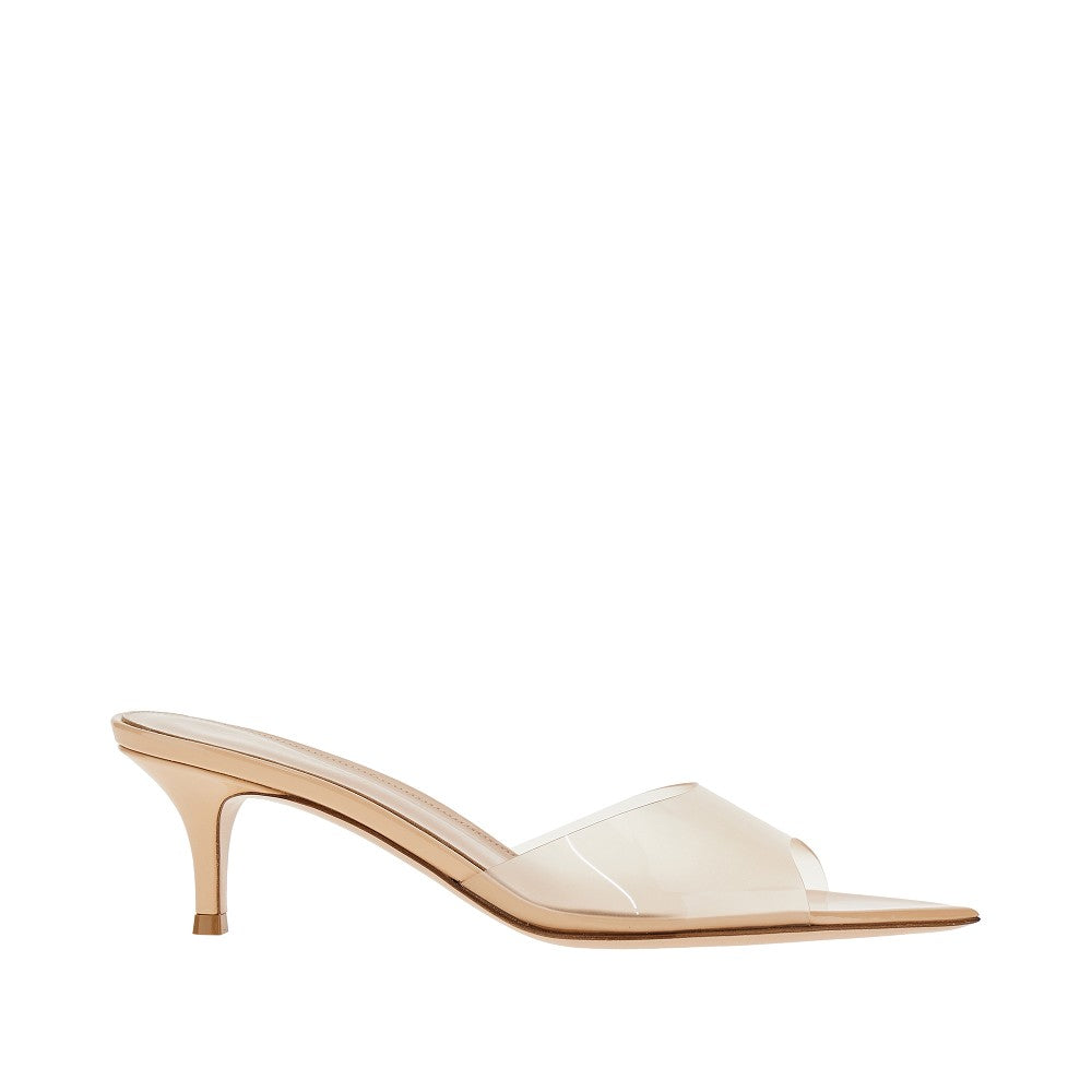 GIANVITO ROSSI 36 elle pvc mules