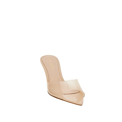 GIANVITO ROSSI 36 elle pvc mules