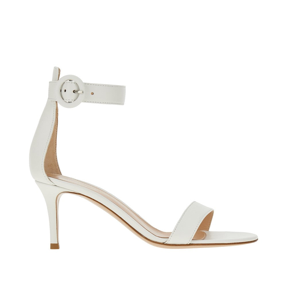GIANVITO ROSSI 38 portofino nappa leather sandals